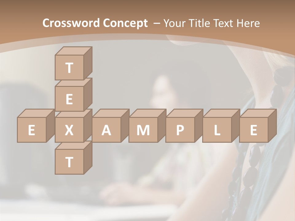 Lab Computer People PowerPoint Template