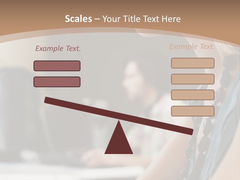 Lab Computer People PowerPoint Template