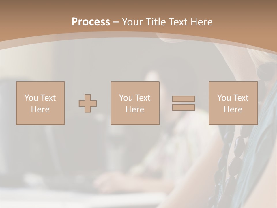 Lab Computer People PowerPoint Template