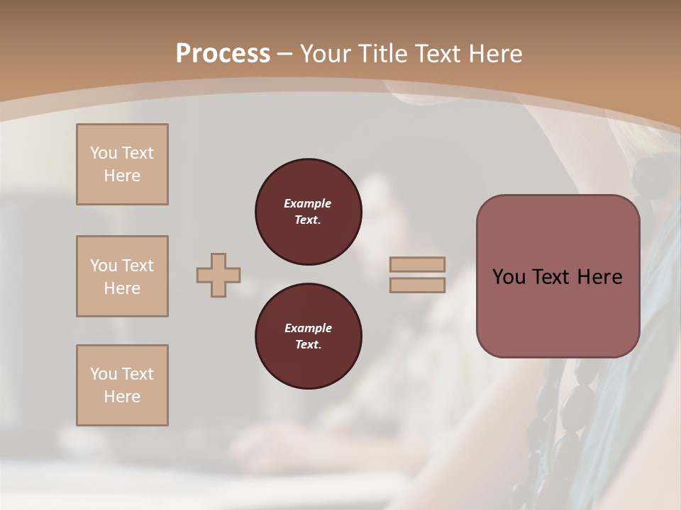 Lab Computer People PowerPoint Template