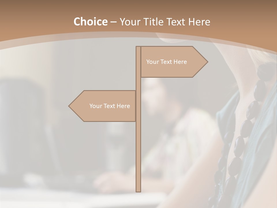 Lab Computer People PowerPoint Template