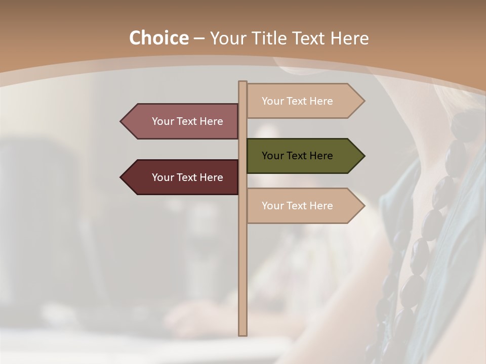 Lab Computer People PowerPoint Template