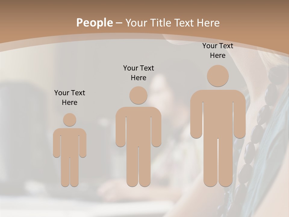 Lab Computer People PowerPoint Template