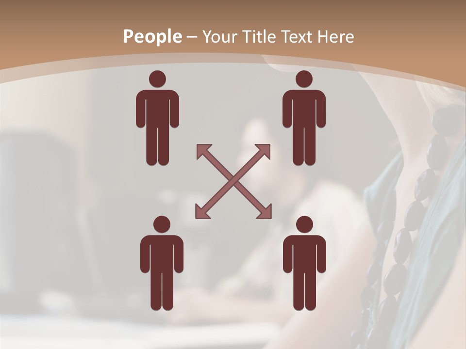 Lab Computer People PowerPoint Template