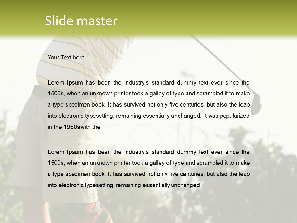 Brace Fun Drive PowerPoint Template