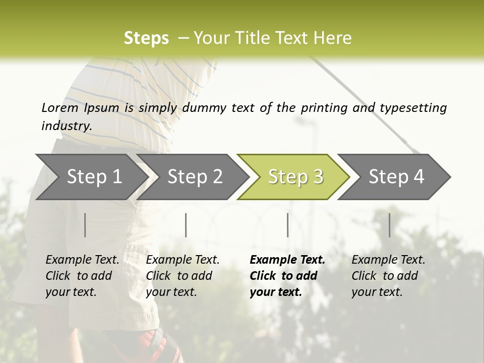Brace Fun Drive PowerPoint Template