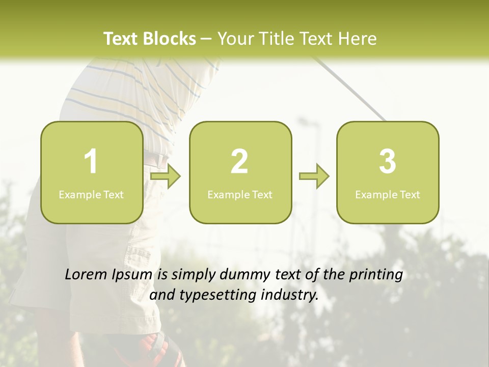 Brace Fun Drive PowerPoint Template