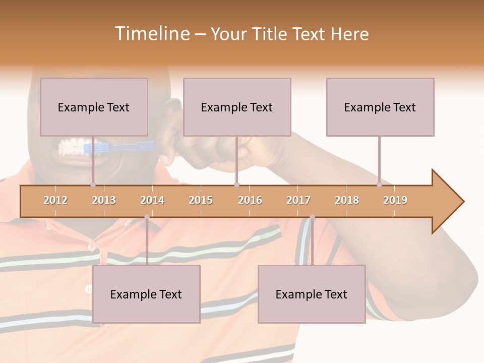 Man Human Continent PowerPoint Template