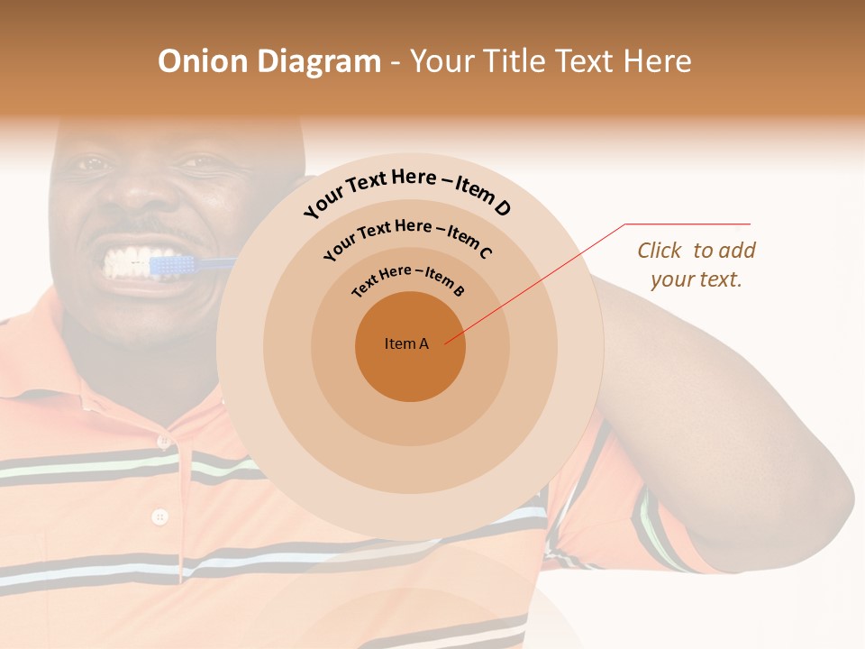 Man Human Continent PowerPoint Template