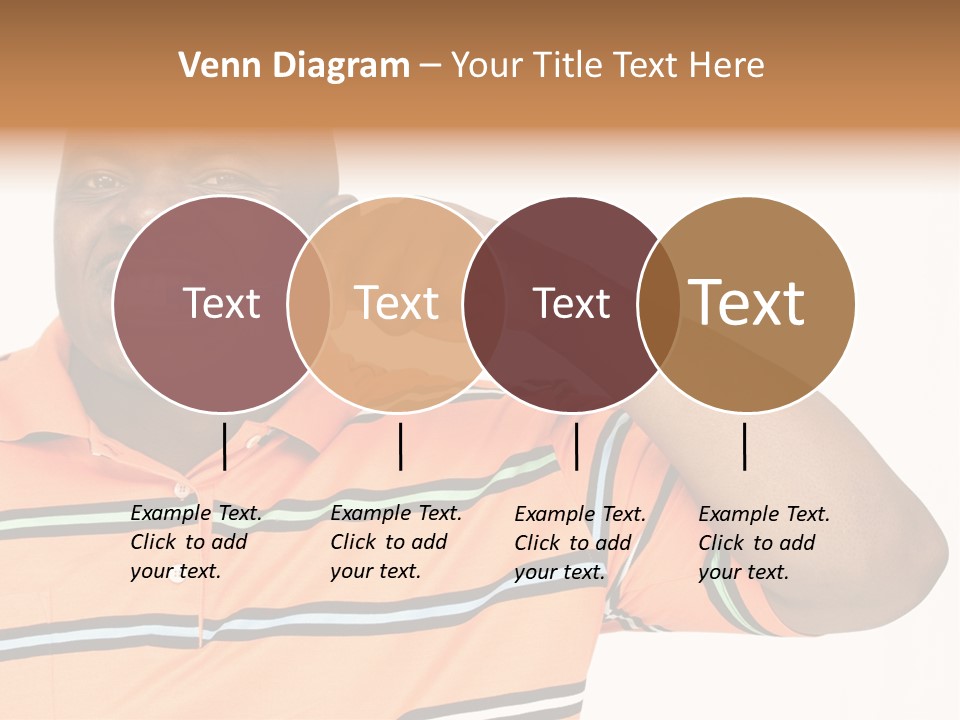Man Human Continent PowerPoint Template