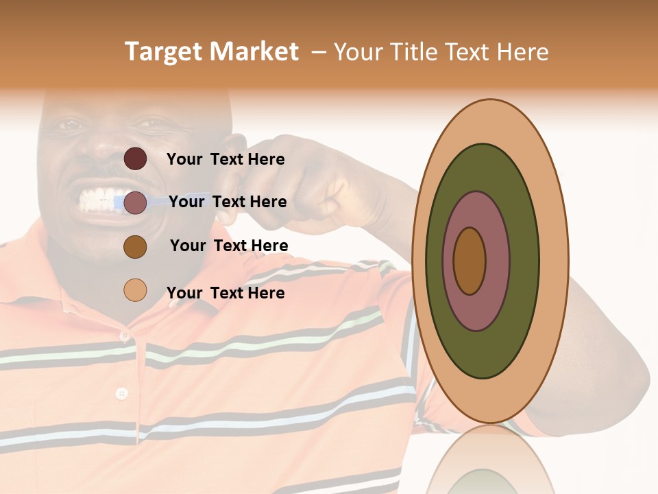 Man Human Continent PowerPoint Template