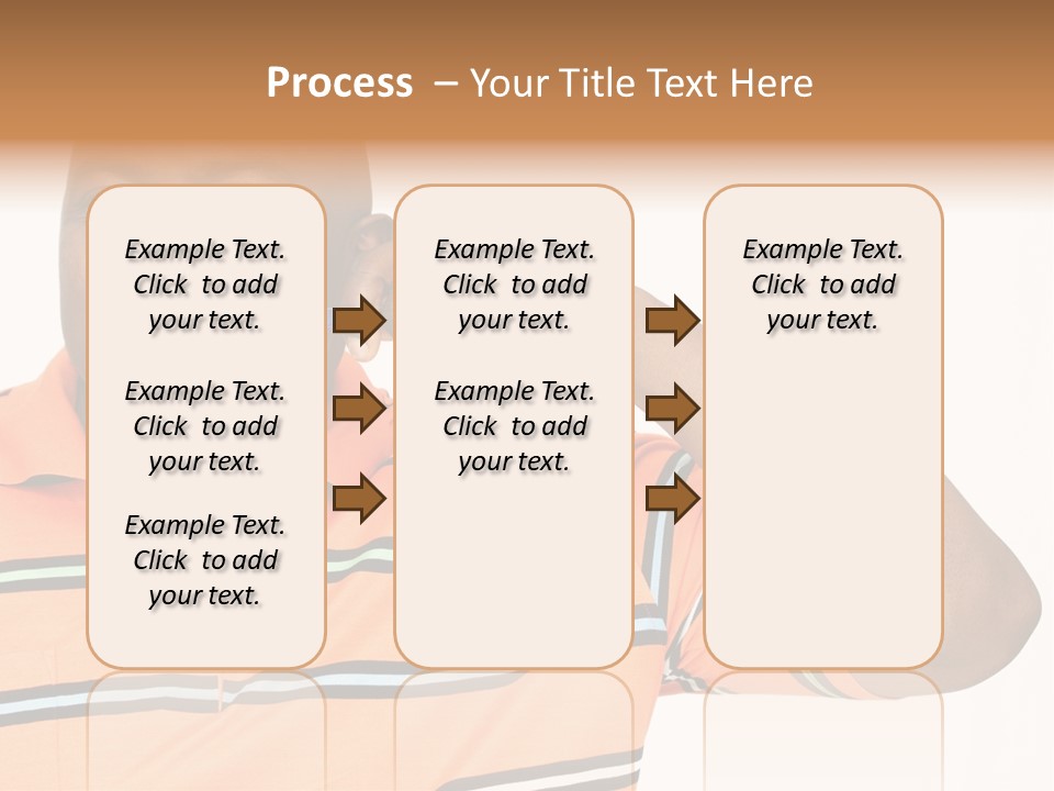 Man Human Continent PowerPoint Template