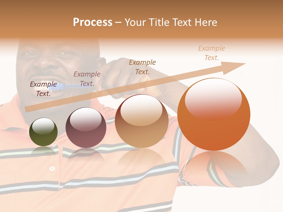Man Human Continent PowerPoint Template