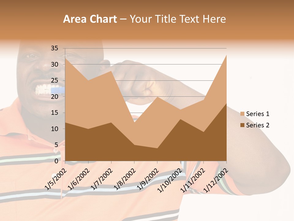 Man Human Continent PowerPoint Template