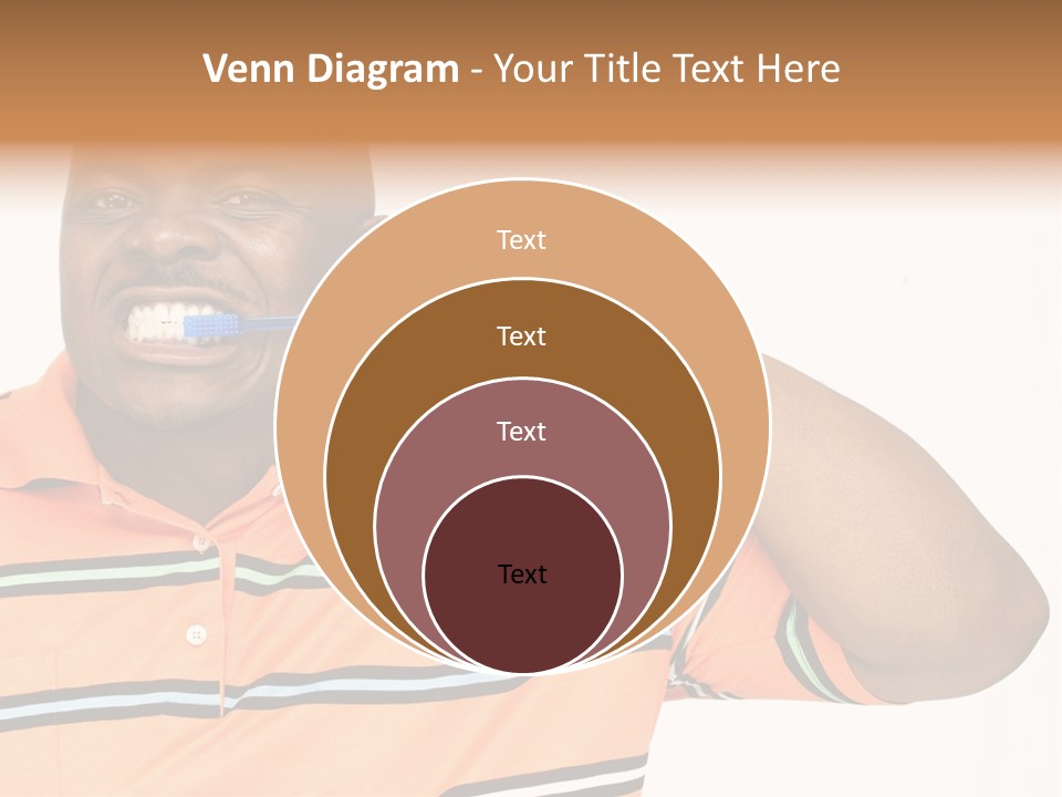 Man Human Continent PowerPoint Template