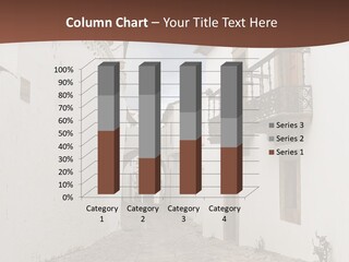 Castelo Architecture Close PowerPoint Template