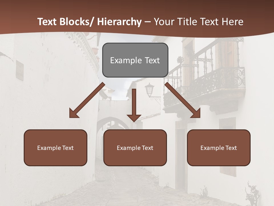 Castelo Architecture Close PowerPoint Template