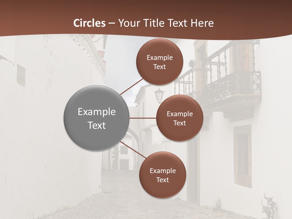 Castelo Architecture Close PowerPoint Template