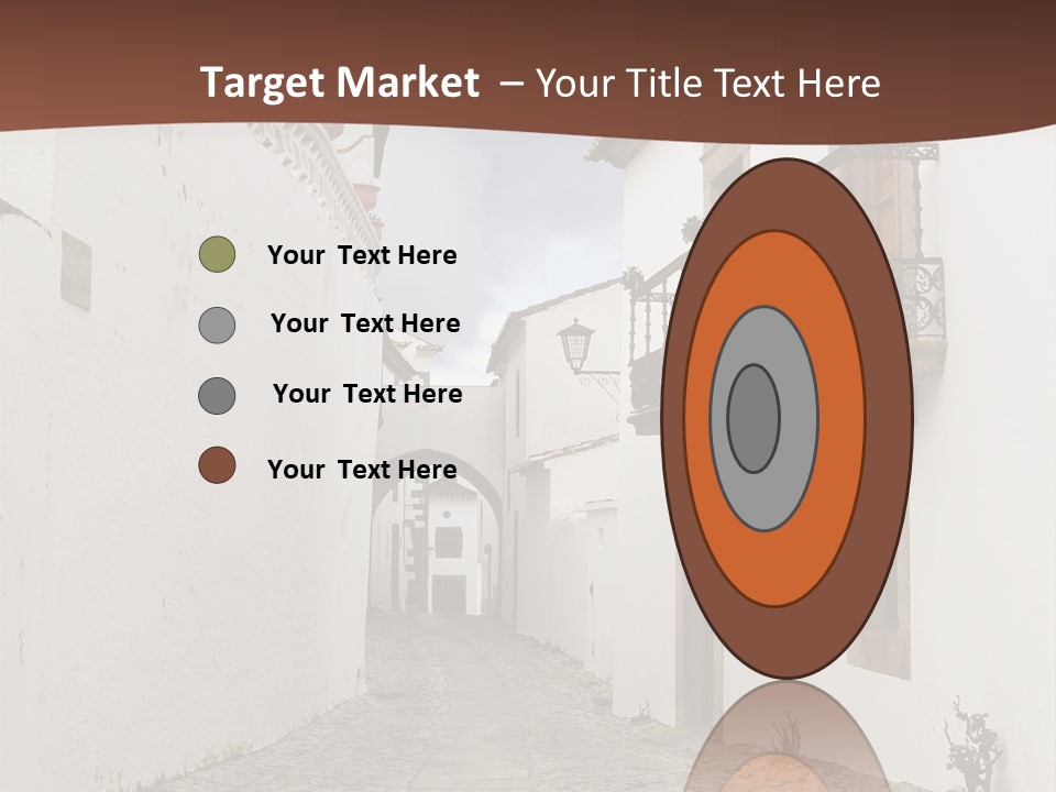 Castelo Architecture Close PowerPoint Template