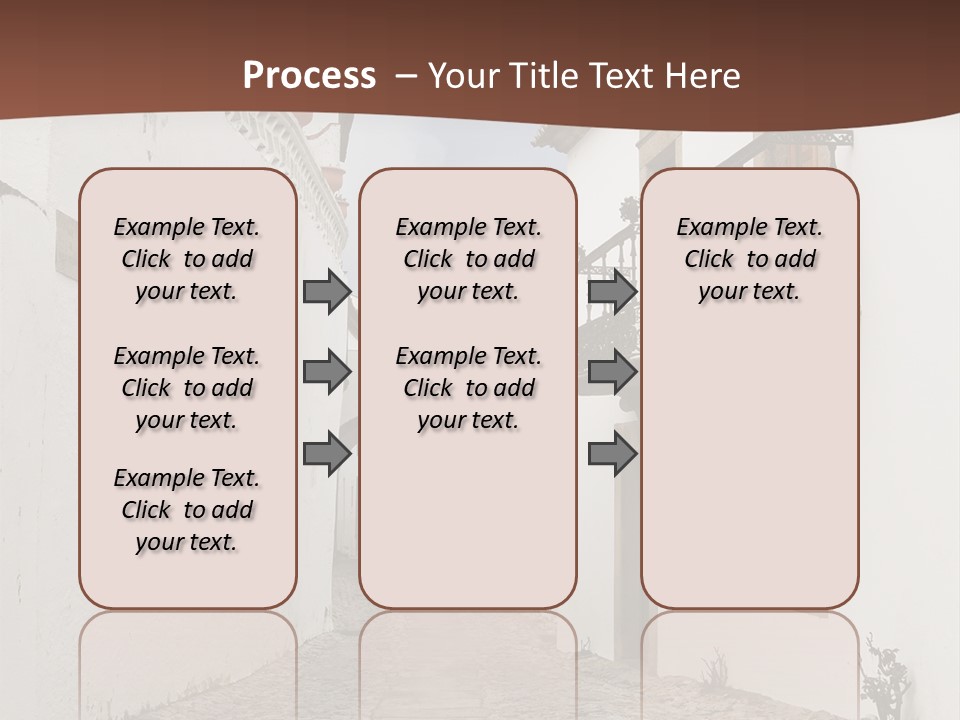 Castelo Architecture Close PowerPoint Template