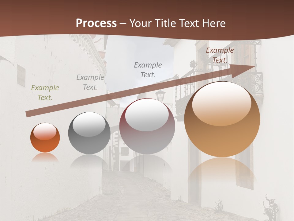 Castelo Architecture Close PowerPoint Template
