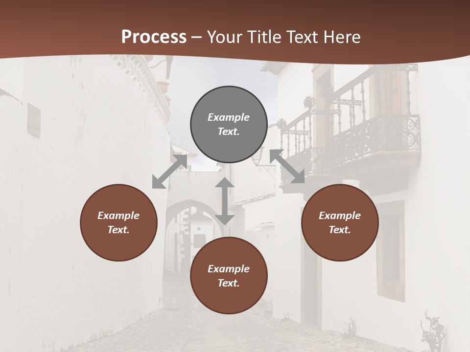 Castelo Architecture Close PowerPoint Template