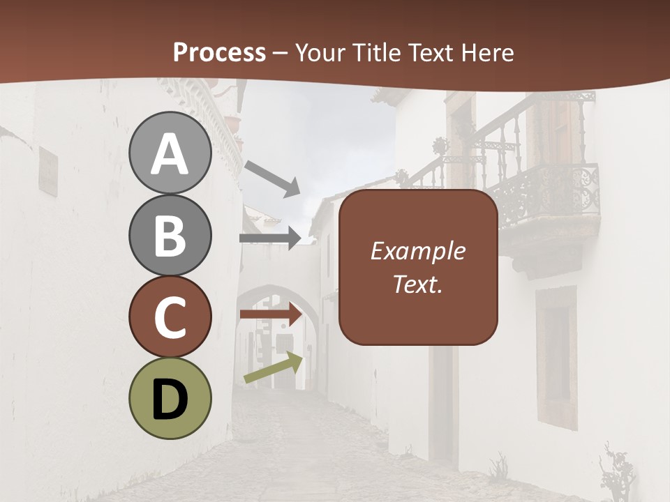 Castelo Architecture Close PowerPoint Template