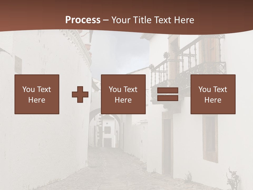 Castelo Architecture Close PowerPoint Template