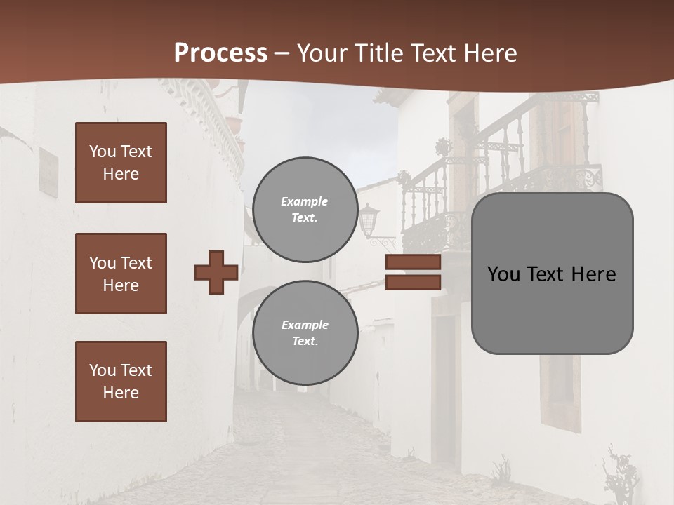 Castelo Architecture Close PowerPoint Template