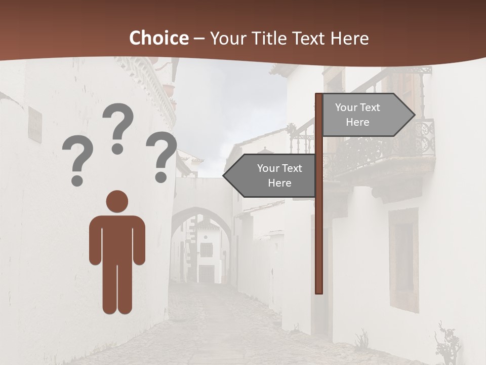 Castelo Architecture Close PowerPoint Template