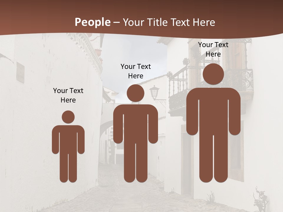 Castelo Architecture Close PowerPoint Template