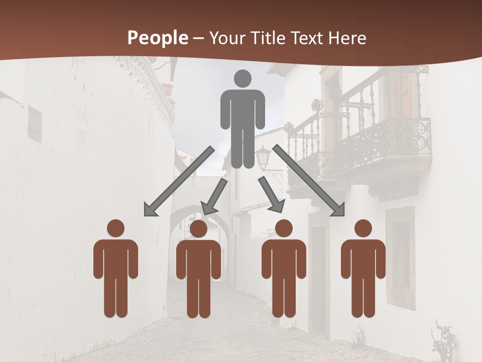 Castelo Architecture Close PowerPoint Template