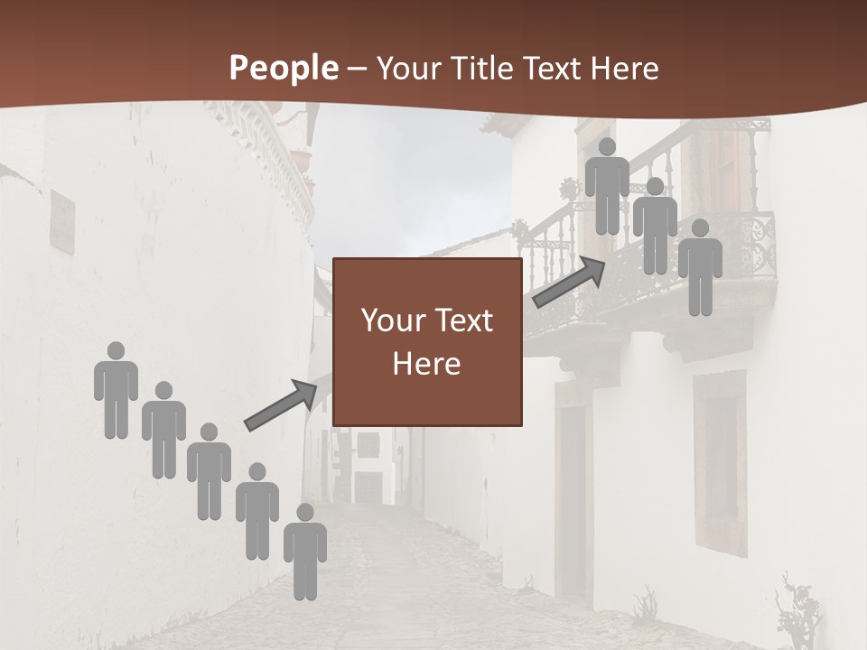 Castelo Architecture Close PowerPoint Template