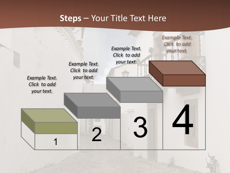 Castelo Architecture Close PowerPoint Template