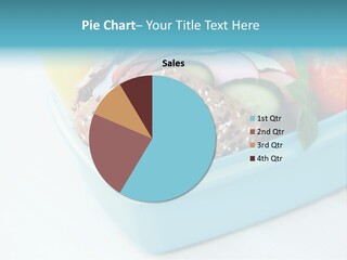 Eating Cucumber Tomato PowerPoint Template