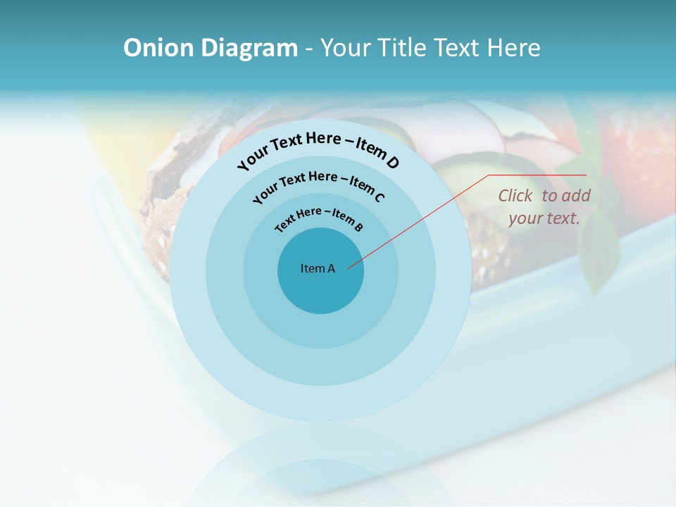 Eating Cucumber Tomato PowerPoint Template