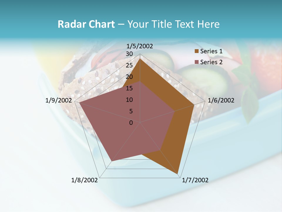 Eating Cucumber Tomato PowerPoint Template