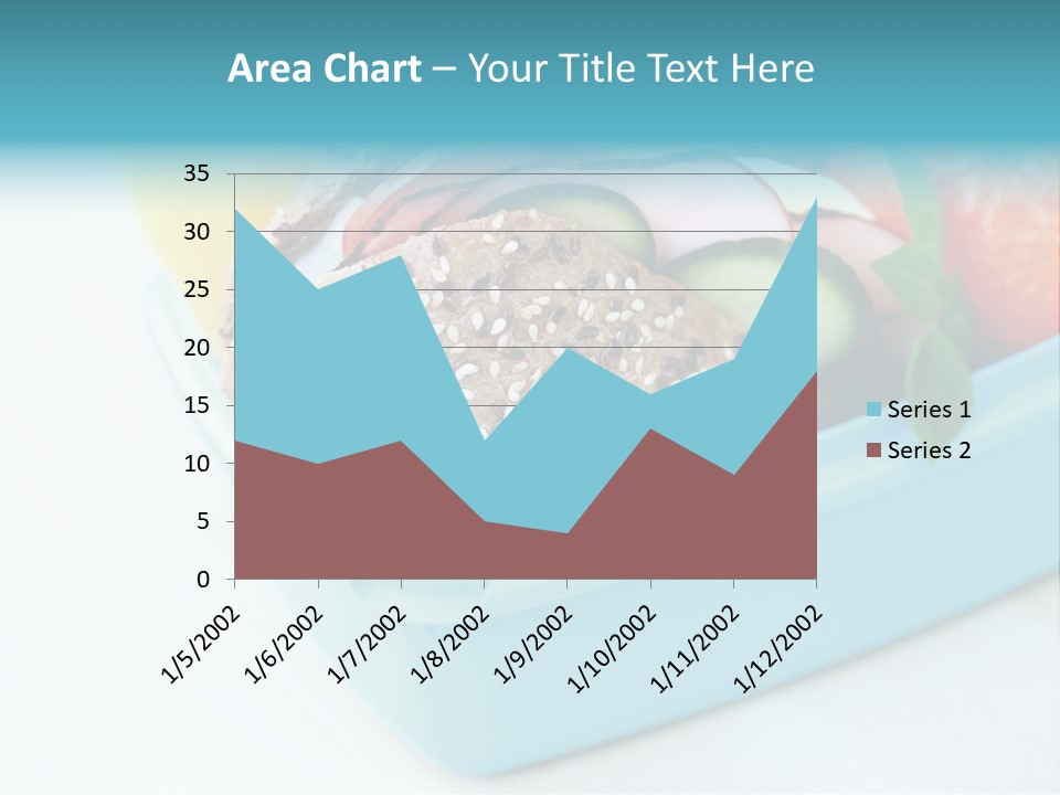 Eating Cucumber Tomato PowerPoint Template