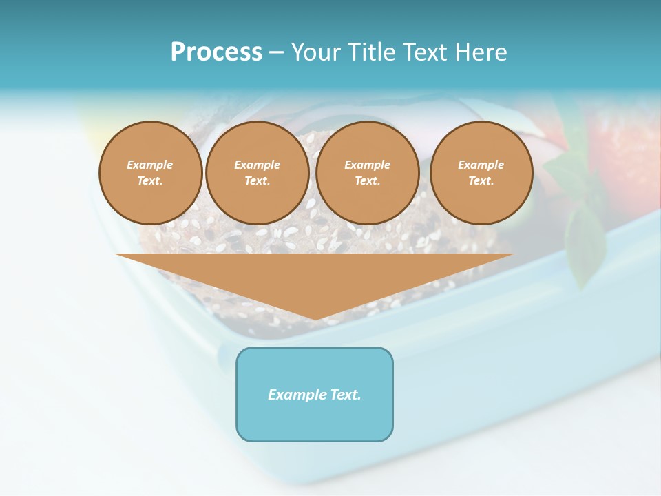 Eating Cucumber Tomato PowerPoint Template