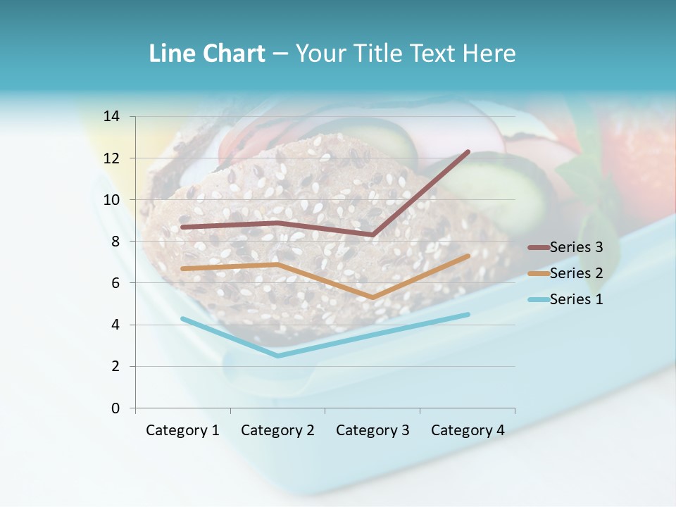Eating Cucumber Tomato PowerPoint Template