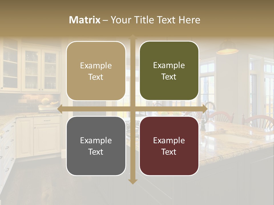 Room Residence Interior PowerPoint Template