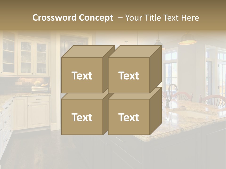 Room Residence Interior PowerPoint Template