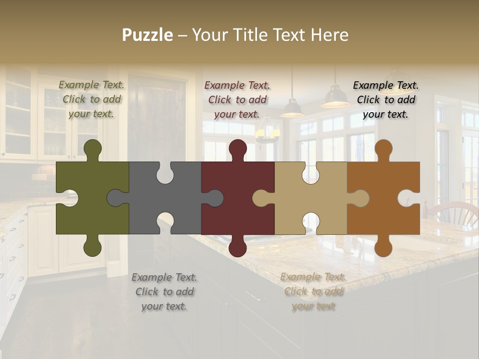 Room Residence Interior PowerPoint Template