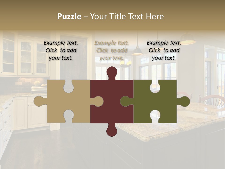 Room Residence Interior PowerPoint Template