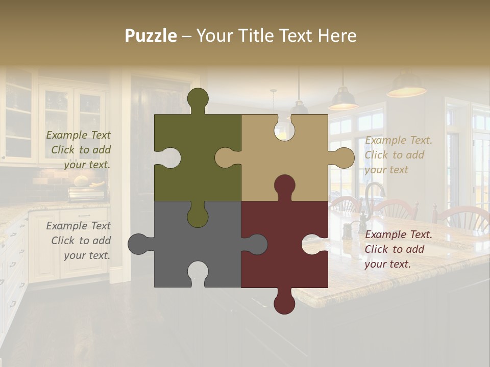 Room Residence Interior PowerPoint Template