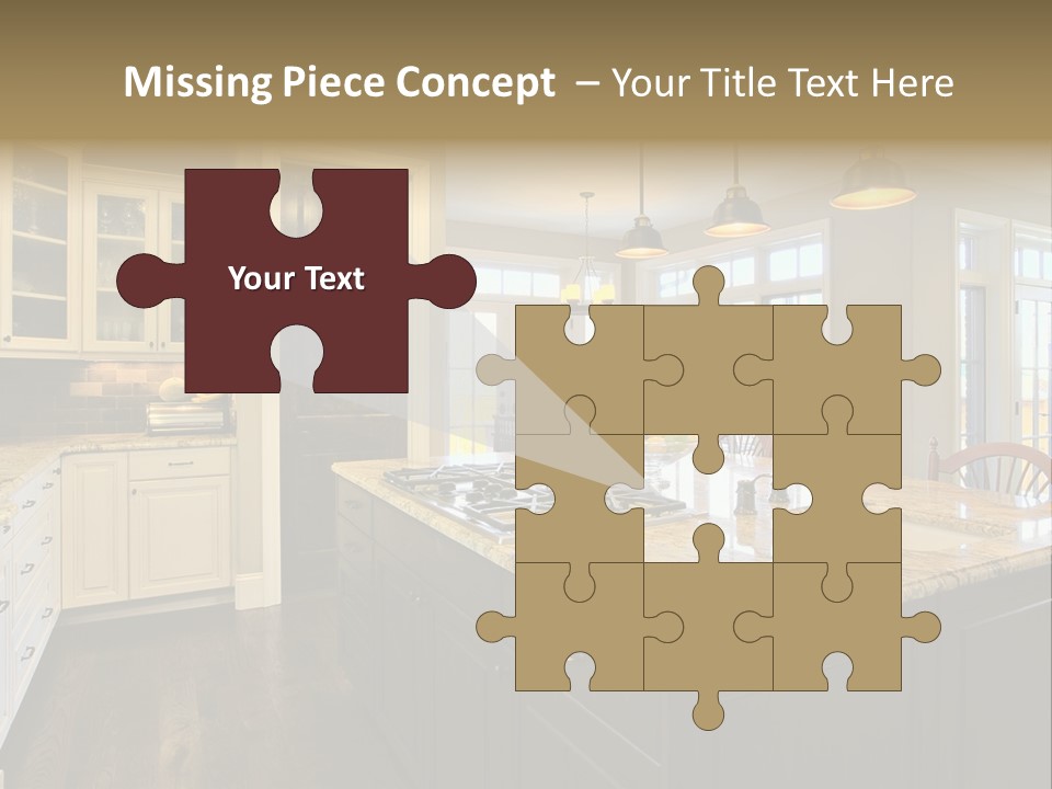 Room Residence Interior PowerPoint Template