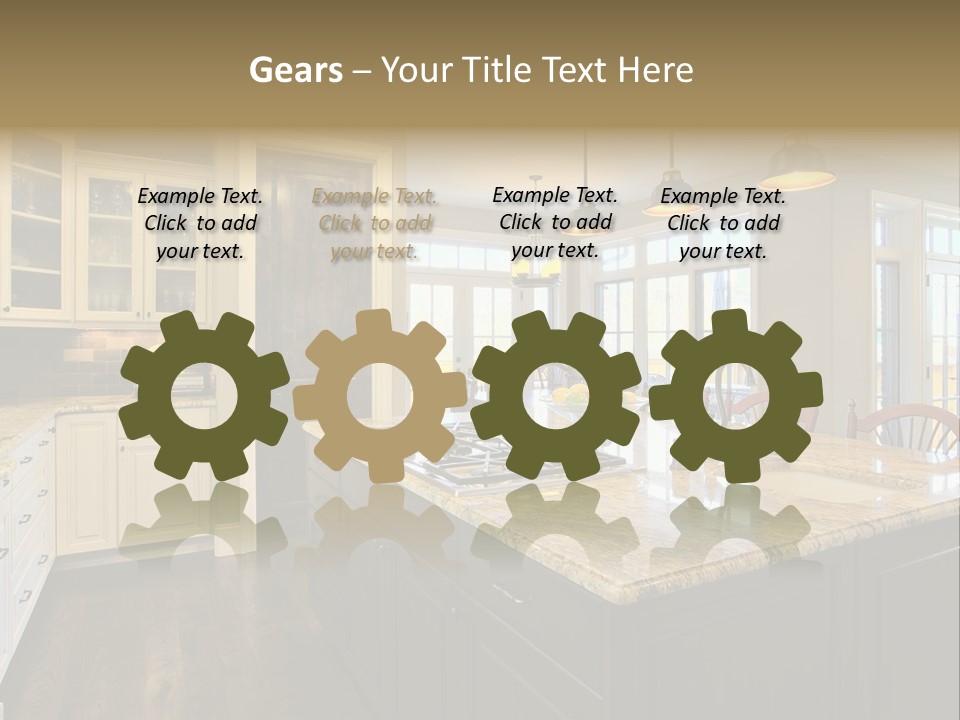 Room Residence Interior PowerPoint Template