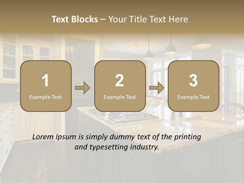Room Residence Interior PowerPoint Template