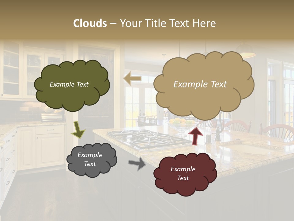 Room Residence Interior PowerPoint Template