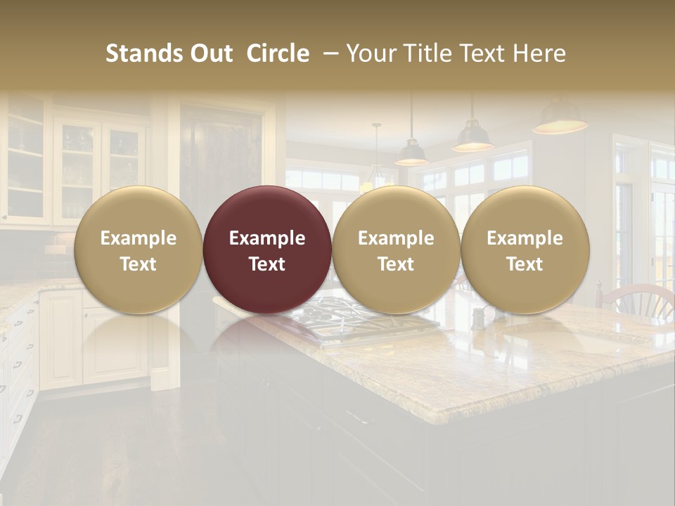 Room Residence Interior PowerPoint Template